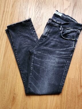 MOUSSY VINTAGE, Black Wash Straight Leg, Size 27